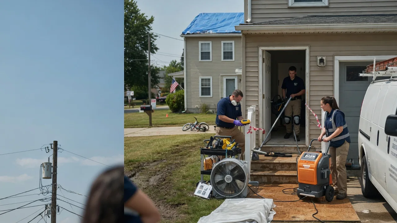 Water Damage Repair in Moscow, PA near me